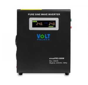 Компактний ДБЖ Volt Polska Sinus Pro 500W 350/500W 12/230V для Захисту Техніки