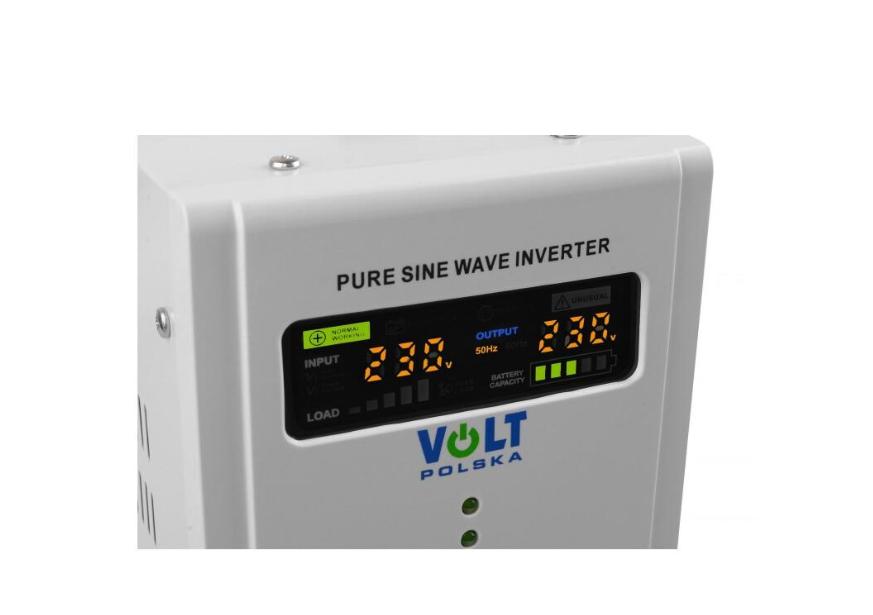 ДБЖ Volt Polska Sinus Pro 800 E 500/800W 12/230V для Надійного Живлення - Зображення 2