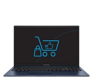 Компактний Ноутбук ASUS VivoBook 15 i3-1215U 8GB 512GB SSD Windows 11 для Роботи та Навчання