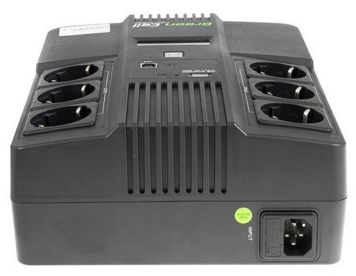 ДБЖ Green Cell AiO 600VA/360W UPS06 для Компактного Захисту Електроніки - Зображення 3
