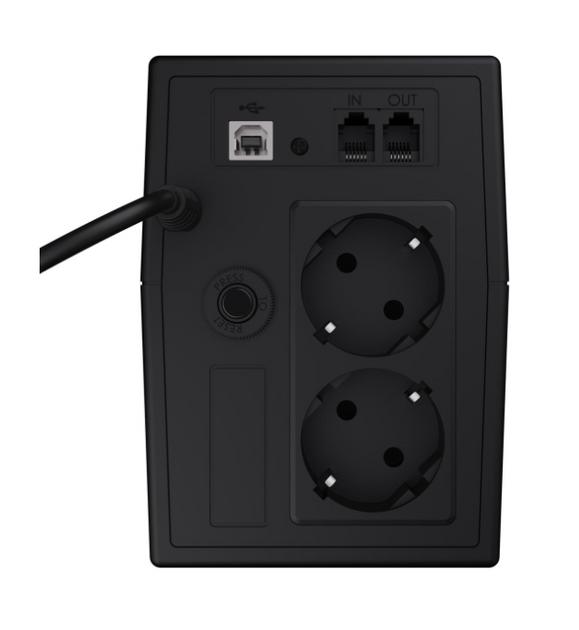 Компактний ДБЖ Green Cell UPS 800VA/480W для Захисту Пристроїв - Зображення 2