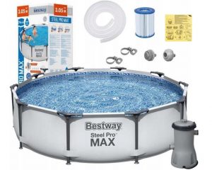 Каркасний Басейн для відпочинку на свіжому повітрі Bestway 56408 305х76 см