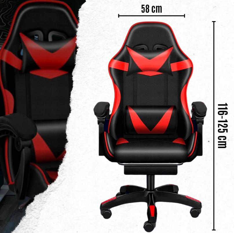 Зручне Геймерське Крісло Gordon M1 G265 з Ергономічним Дизайном для Довготривалої Гри - Зображення 4