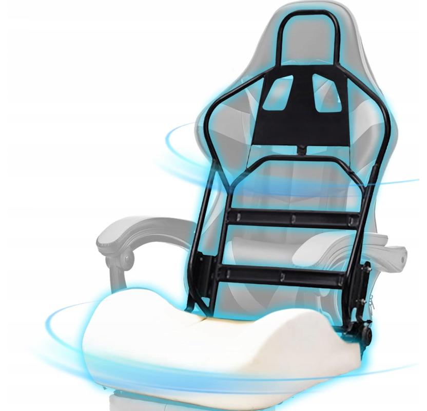 Геймерське Крісло MatMay GAMING з Вбудованою Підставкою для Ніг для Повного Релаксу - Зображення 5