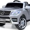 Електромобіль Mercedes-Benz ML350 Сріблястий для Розкішних Подорожей Малюків