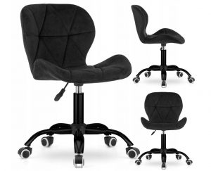 Офісне крісло для вашого робочого місця Muf-Art чорний оксамит