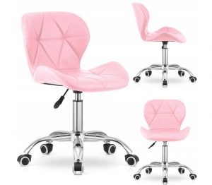 Обертове стильні і комфортне для вашого інтер'єру Крісло Muf-Art DORM рожеве