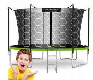 Батут Neo-Sport NS-12W231 12 FT 374 см із Захисною Сіткою — Активний Відпочинок з Високим Рівнем Безпеки