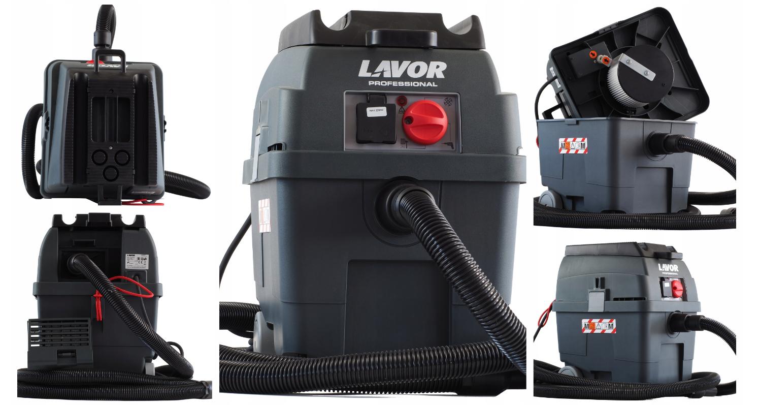Промисловий Пилосос Lavor PRO 1400W — Ефективне Прибирання для Робочих Просторів - Зображення 3
