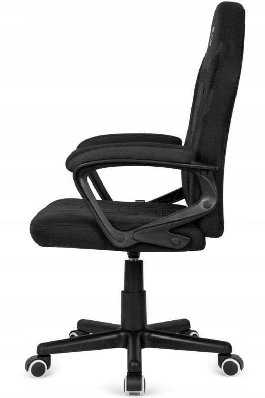 Елегантне Офісне Крісло Lugano Mario Black Full Fabric для Стильного Робочого Простору - Зображення 5