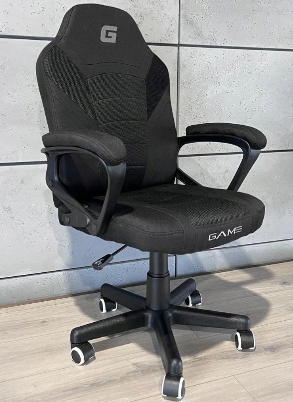 Елегантне Офісне Крісло Lugano Mario Black Full Fabric для Стильного Робочого Простору - Зображення 10