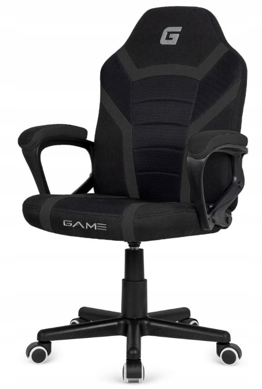 Елегантне Офісне Крісло Lugano Mario Black Full Fabric для Стильного Робочого Простору - Зображення 3