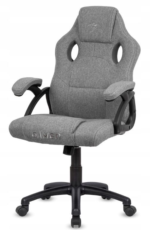 Преміум Геймерське Крісло Lugano CARRERA STONE FABRIC з Дихаючою Тканинною Оббивкою - Зображення 3