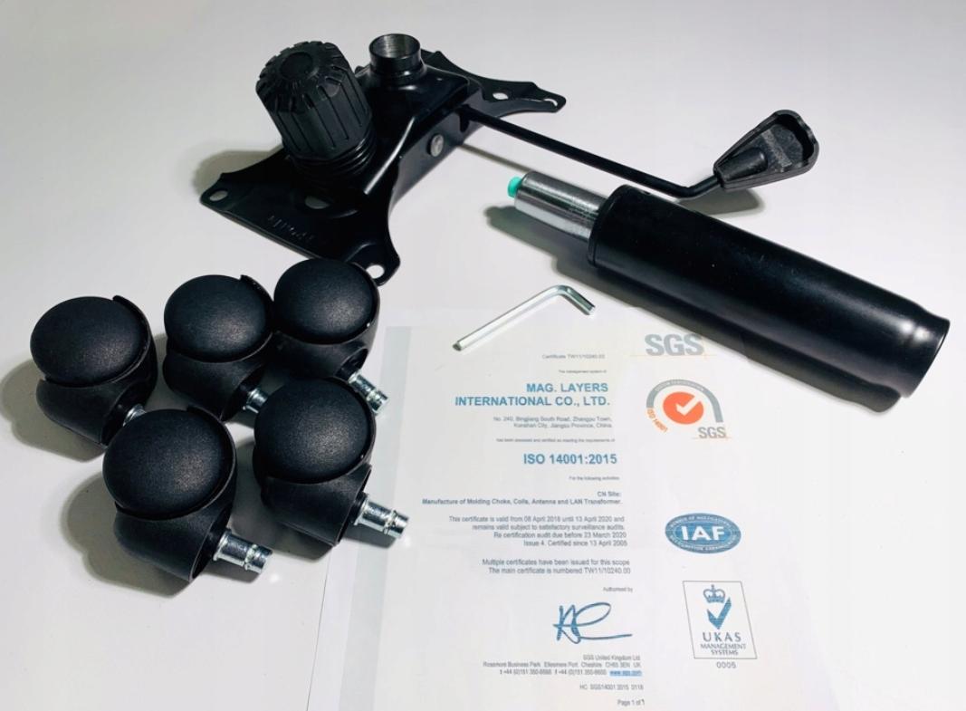 Преміум Геймерське Крісло Lugano CARRERA STONE FABRIC з Дихаючою Тканинною Оббивкою - Зображення 11