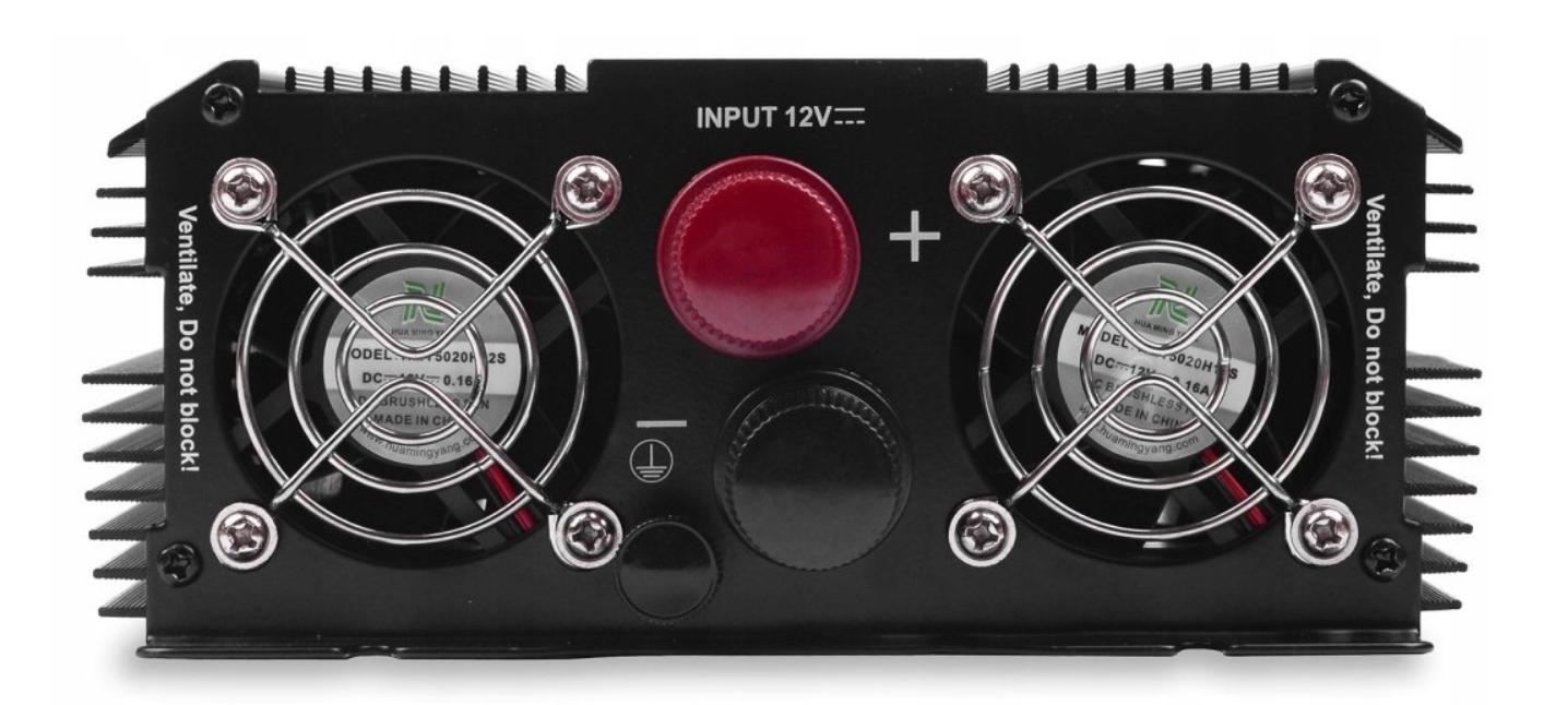 Перетворювач Volt Polska IPS-3400N 12V/230V 1700/3400W з USB — Потужний Інвертор для Побуту і Роботи - Зображення 3