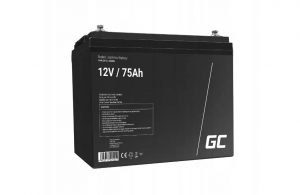 Акумулятор Green Cell AGM VRLA 12V 75Ah — Надійна Потужність для Домашніх і Професійних Систем