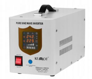 Джерело Аварійного Живлення KEMOT PROsinus 1500 24V/230V — Потужний Захист для Ваших Пристроїв