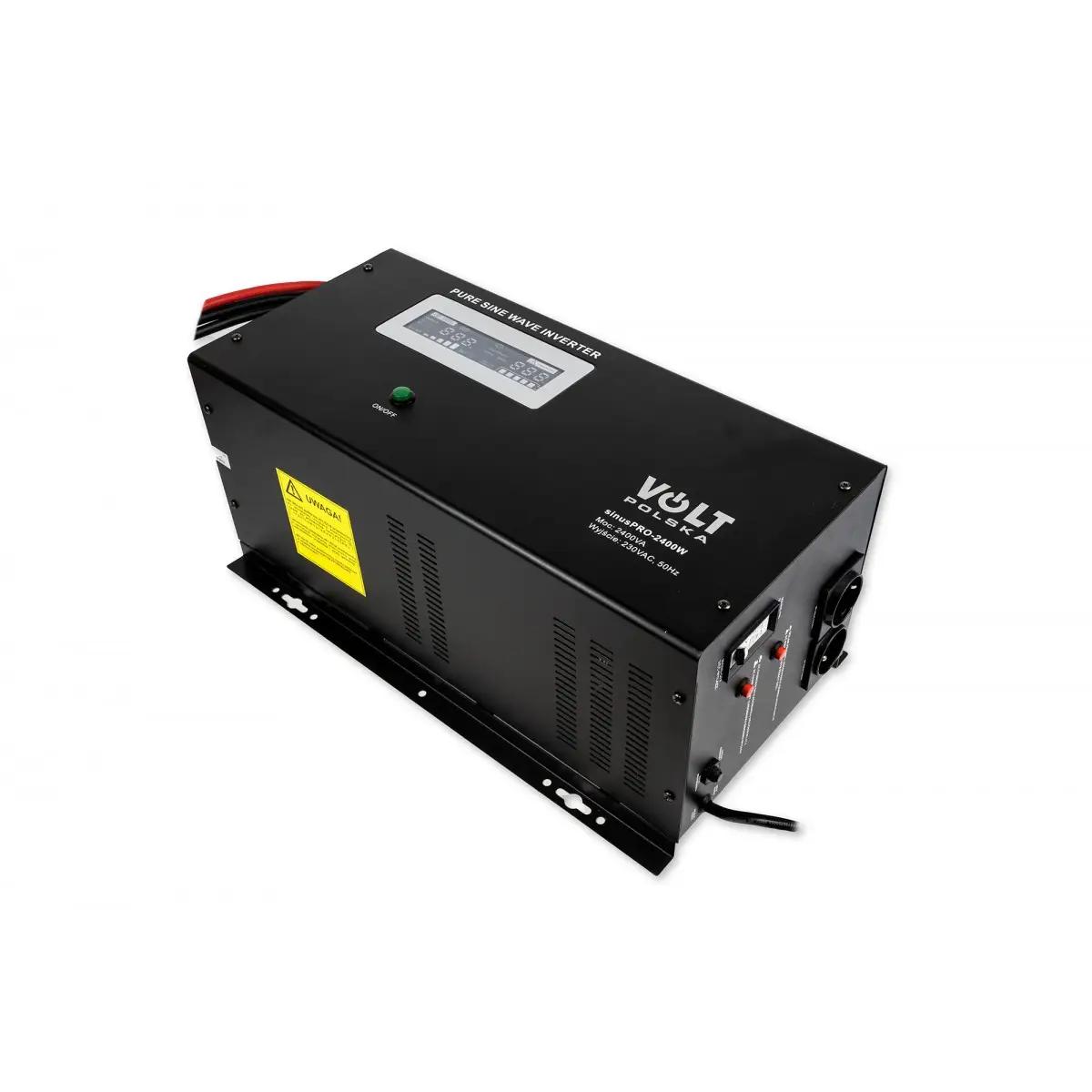 ДБЖ Volt Polska SINUS PRO 2400W 12V/230V (1600/2400W) — Потужне та Надійне Живлення для Електроніки - Зображення 3