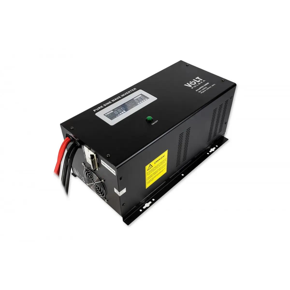 ДБЖ Volt Polska SINUS PRO 2400W 12V/230V (1600/2400W) — Потужне та Надійне Живлення для Електроніки - Зображення 2