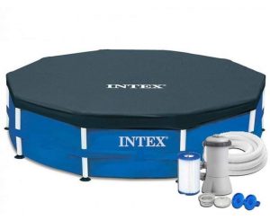 Каркасний Басейн з наметом і фільтруючим насосом Intex 28212-3 366 x 76 см