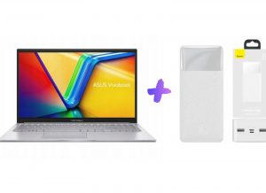 Потужний Ноутбук ASUS VivoBook X1504ZA-BQ507 i5-1235U 8GB 512GB SSD Win11 із Power Bank