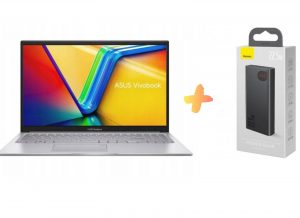 Практичний Ноутбук ASUS VivoBook X1504ZA i5-1235U 8 ГБ 512 ГБ SSD Windows 11 із Подарунковим Повербанком Baseus