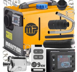 Обігрівач WEBASTO OIL Majster Polska MP-0461 9 kW з Автономним Живленням та Потужним Нагрівом
