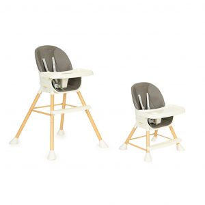 Стільчик для Годування ECOTOYS HA-018 2в1 з Ергономічним Дизайном для Комфортного Розвитку Малюка
