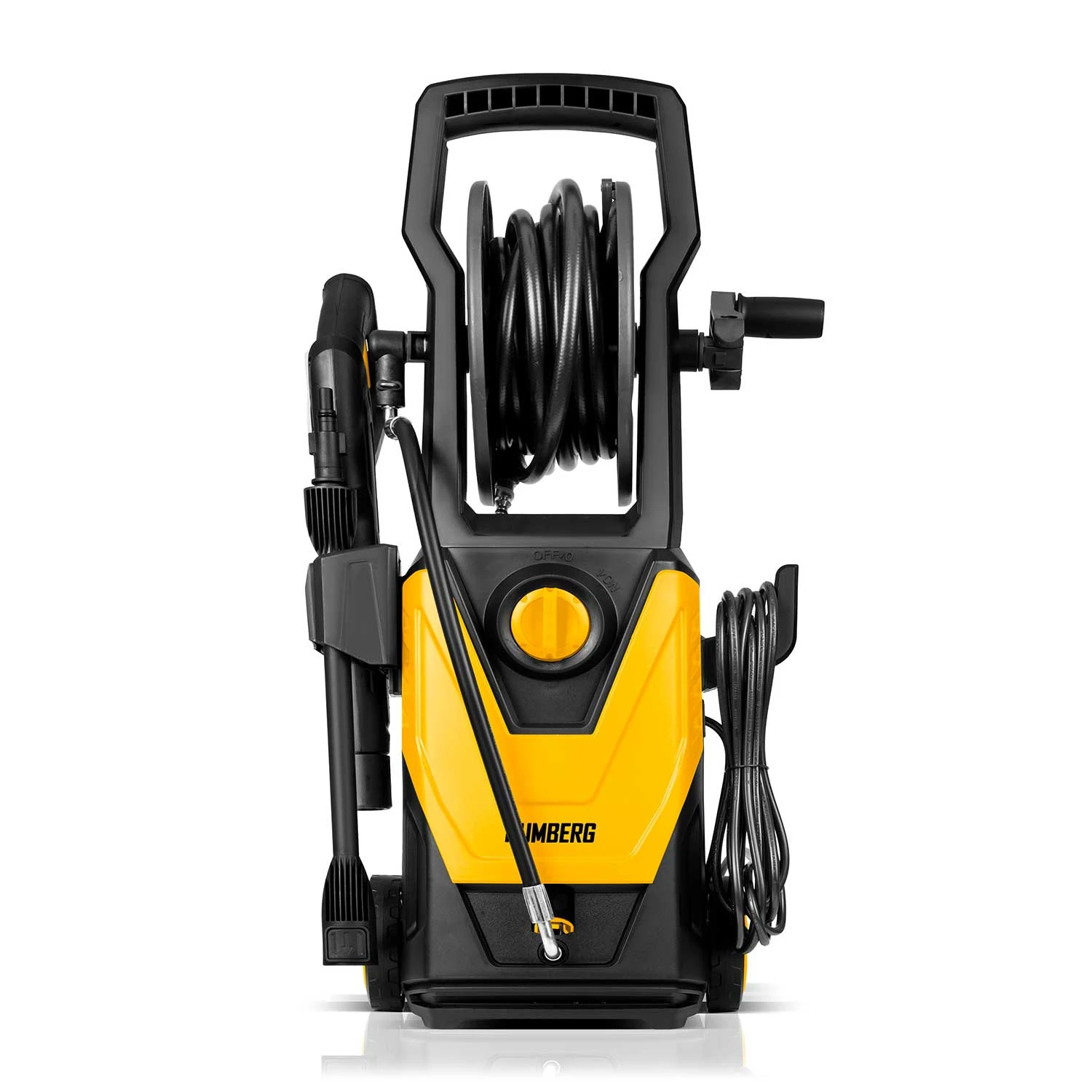 Мийка Високого Тиску Humberg HM-300 з Барабаном 1800W з Компактною Формою та Зручним Зберіганням - Зображення 3