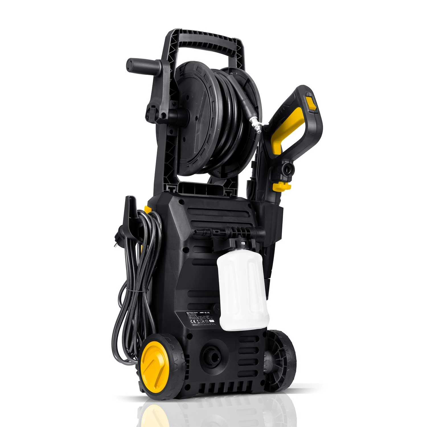 Мийка Високого Тиску Humberg HM-300 з Барабаном 1800W з Компактною Формою та Зручним Зберіганням - Зображення 6