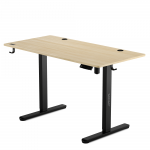 Ігровий Стіл SENSE7 Nojo 120×60 см у Відтінку Чорної Сосни для Затишного Робочого Настрою