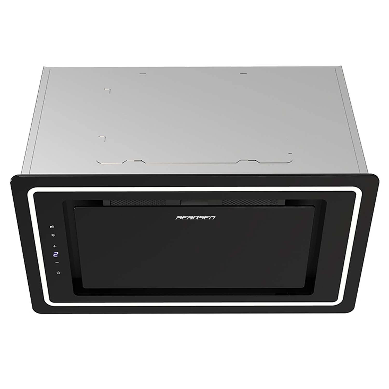 Кухонна Витяжка Berdsen BT-239 52 см Чорна з Механічним Керуванням та Компактним Дизайном - Зображення 3
