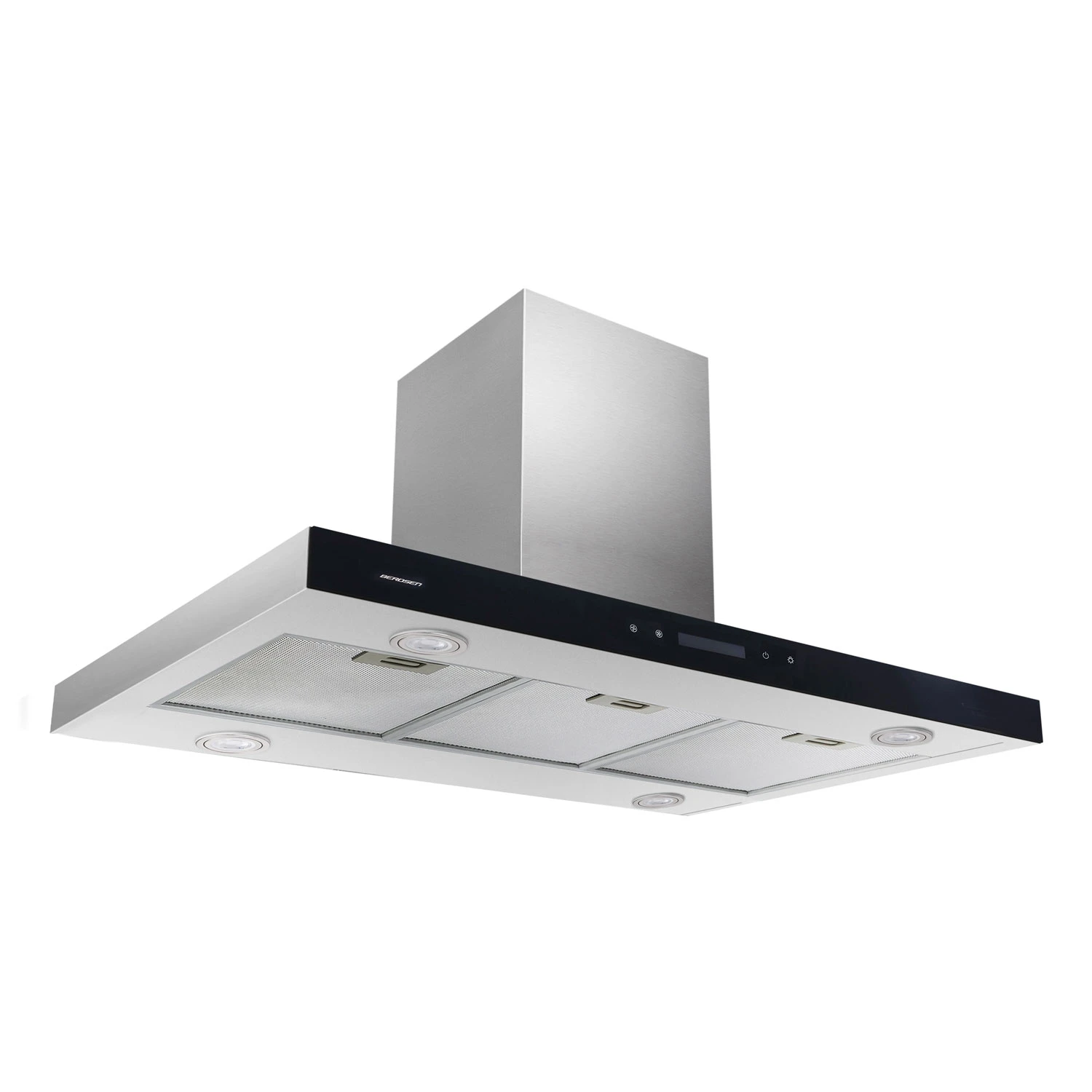 Кухонна Витяжка Berdsen BE-90E Inox 90 см з Нержавіючої Сталі та LED-Підсвіткою - Зображення 4