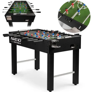 Стильний Настільний Футбольний Стіл Neo-Sport NS-402 Чорний для Захопливих Матчів