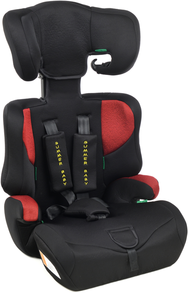 Автокрісло SUMMER BABY Cosmo I-Size 76–150 см Чорно-Червоне — Яскравий Дизайн та Надійний Захист для Малюка - Зображення 6