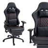 Lynxer Prestige Ігрове Крісло Чорне з Червоною Вставкою для Агресивного Стилю та Максимальної Зручності