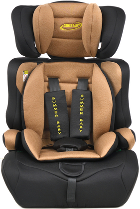 Автокрісло SUMMER BABY Cosmo I-Size 76–150 см Чорно-Коричневе — Стильна Безпека для Вашої Дитини