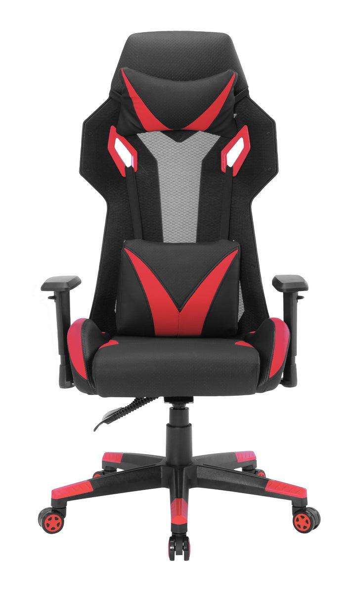 Геймерське Крісло RACER BX-5124 Червоне з Міцною Металевою Рамою - Зображення 2