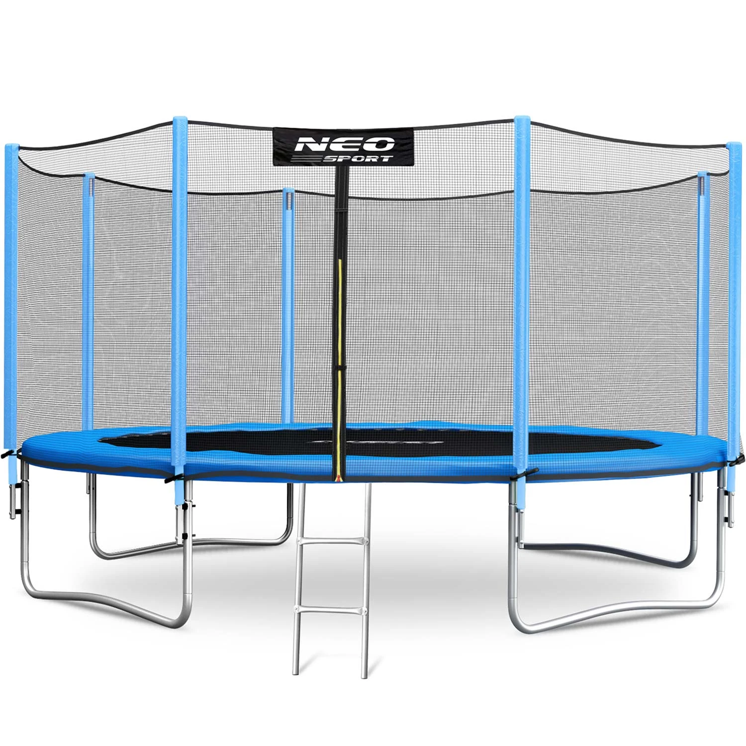 Neo-Sport 14 FT (435 см) — Великий Батут із Зовнішньою Сіткою та Драбиною для Сімейного Відпочинку - Зображення 3