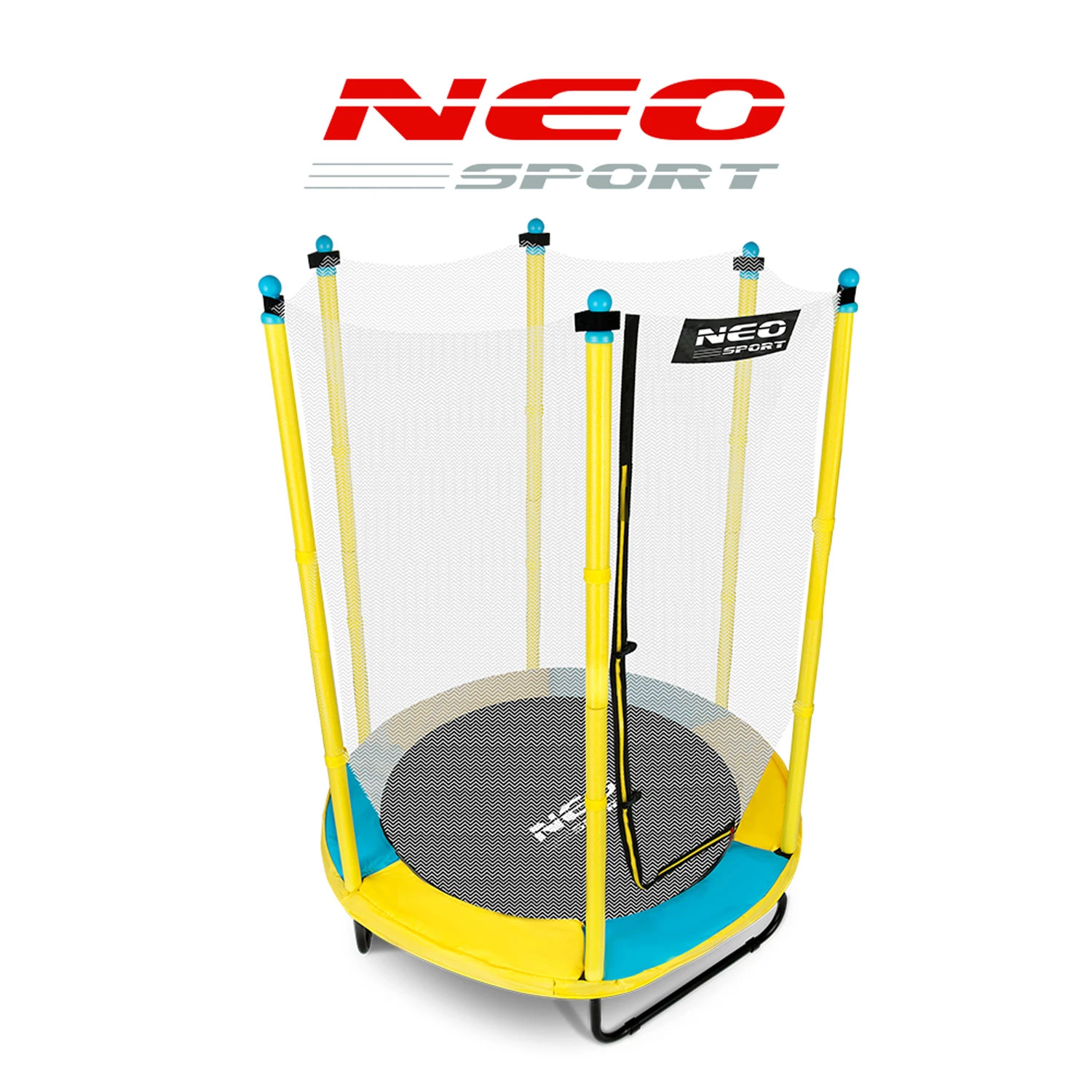 Neo-Sport 4.5 FT (140 см) — Батут для Дітей з Надійною Внутрішньою Сіткою та Компактними Габаритами - Зображення 5