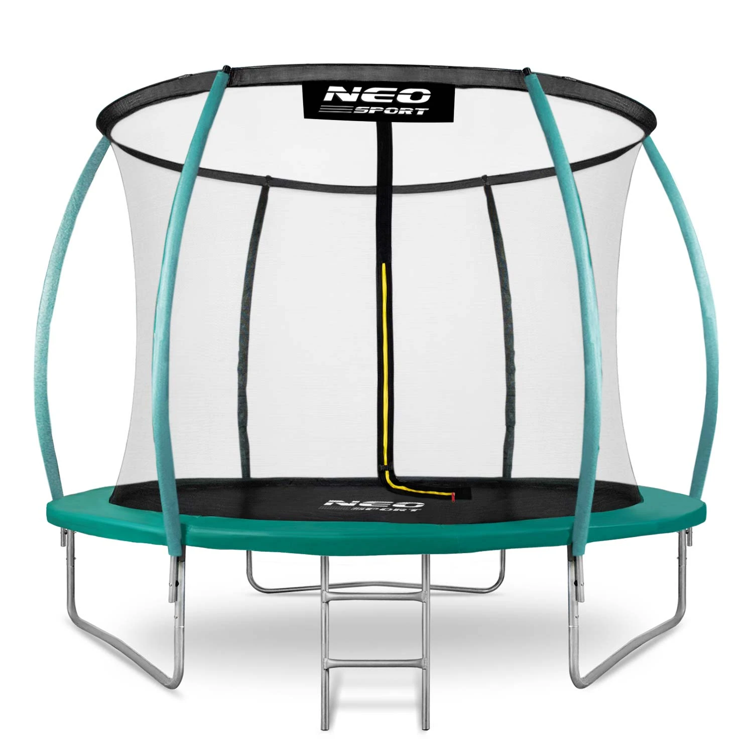 Neo-Sport 8 FT Профільований (252 см) — Батут з Внутрішньою Сіткою для Безпечних Домашніх Розваг - Зображення 4