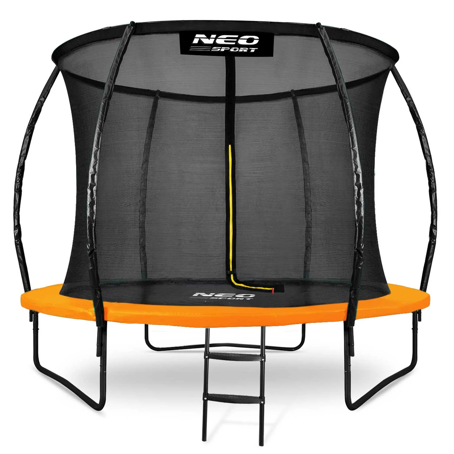 Neo-Sport 8 FT IN (252 см) — Батут з Машиною для Бульбашок та Внутрішньою Сіткою для Яскравих Розваг - Зображення 2