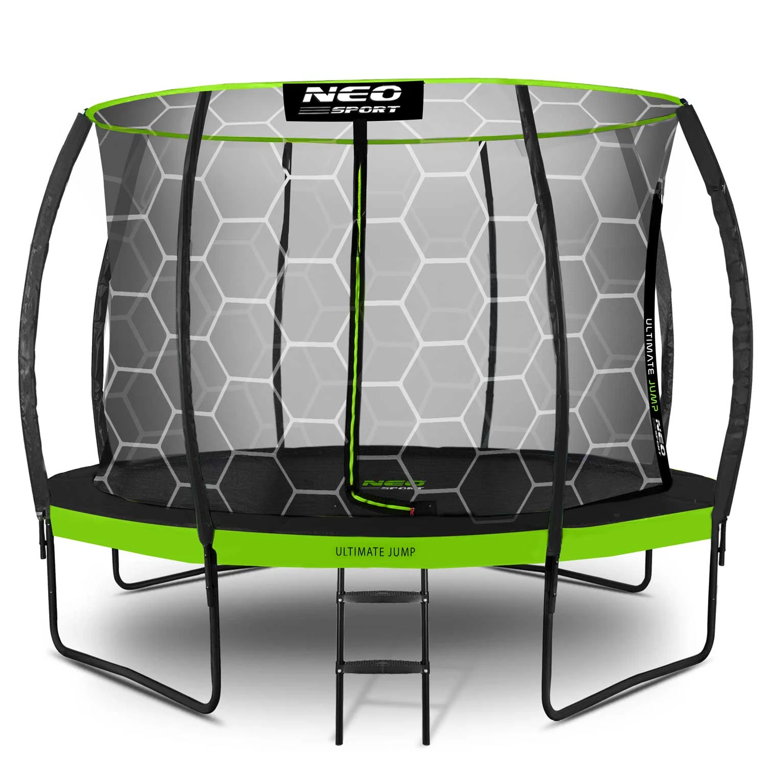 Neo-Sport 12 FT Профільований (374 см) — Садовий Батут з Внутрішньою Сіткою для Активного Відпочинку - Зображення 2