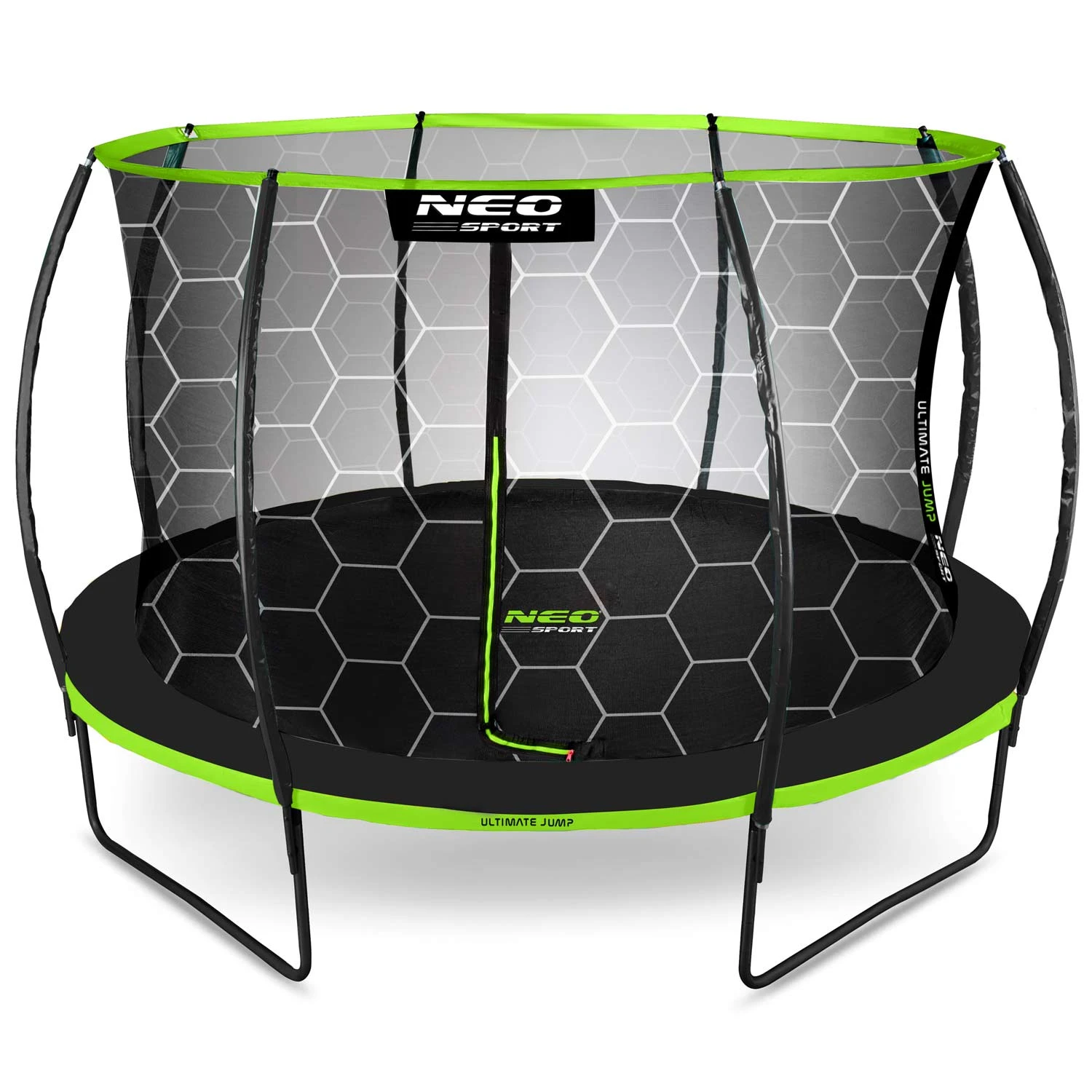 Neo-Sport 12 FT Профільований (374 см) — Садовий Батут з Внутрішньою Сіткою для Активного Відпочинку - Зображення 3