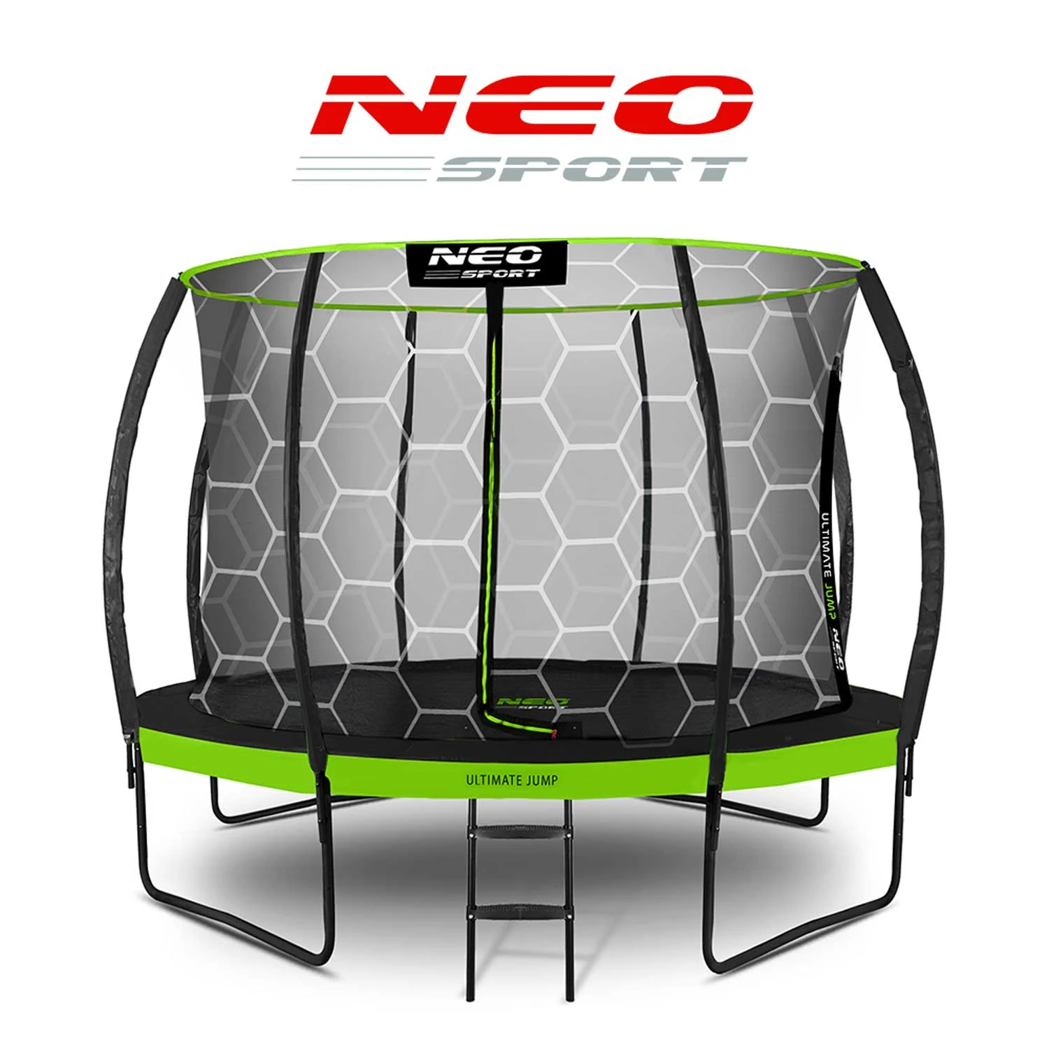 Neo-Sport 12 FT Профільований (374 см) — Садовий Батут з Внутрішньою Сіткою для Активного Відпочинку - Зображення 7