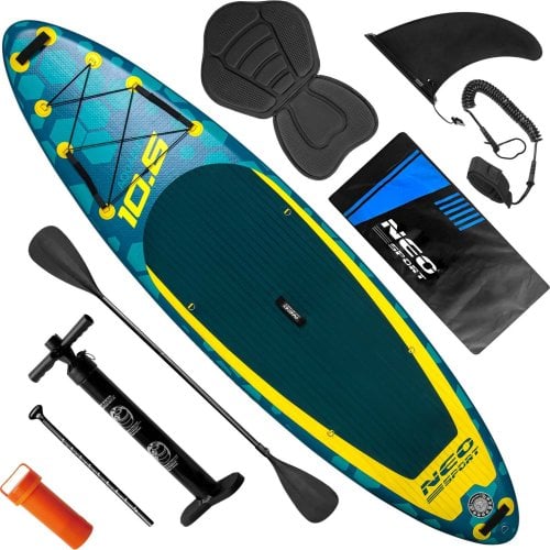 Дошка для SUP Neo-Sport Aquasurf 170203 320×84×15 см — Надійність, Стиль і Контроль на Воді - Зображення 4