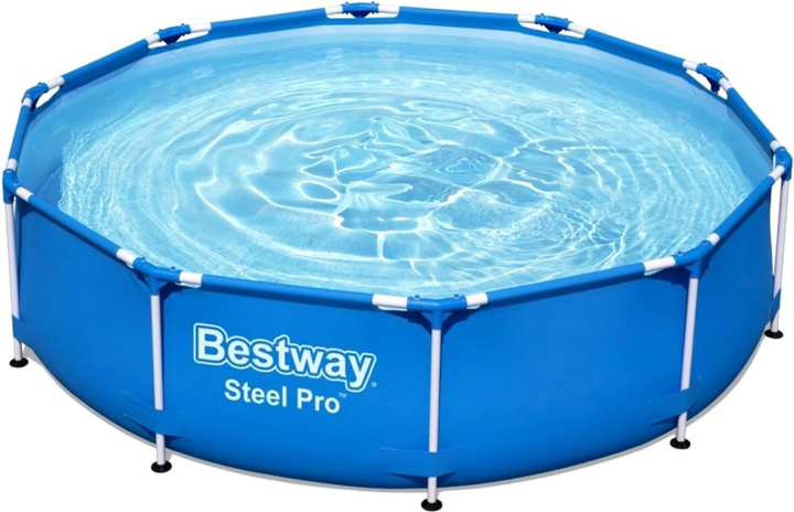 Басейн Bestway 351812 Steel Pro Frame Pool — 366×84 см з Насосом і Термометром у Комплекті