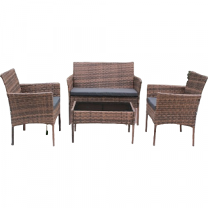 Меблі Ideal Garden SFS010 Світло-Коричневі — Гармонія Комфорту і Природного Дизайну