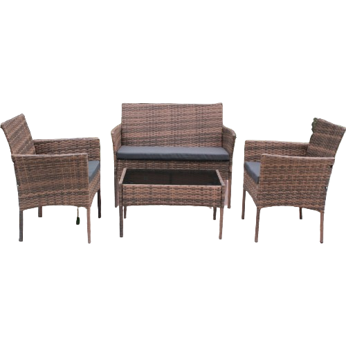 Меблі Ideal Garden SFS010 Світло-Коричневі — Гармонія Комфорту і Природного Дизайну