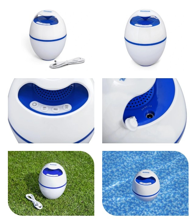 Плаваюча LED Bluetooth Колонка Bestway 58700 — Якісний Звук та Яскраве Світло на Воді - Зображення 2
